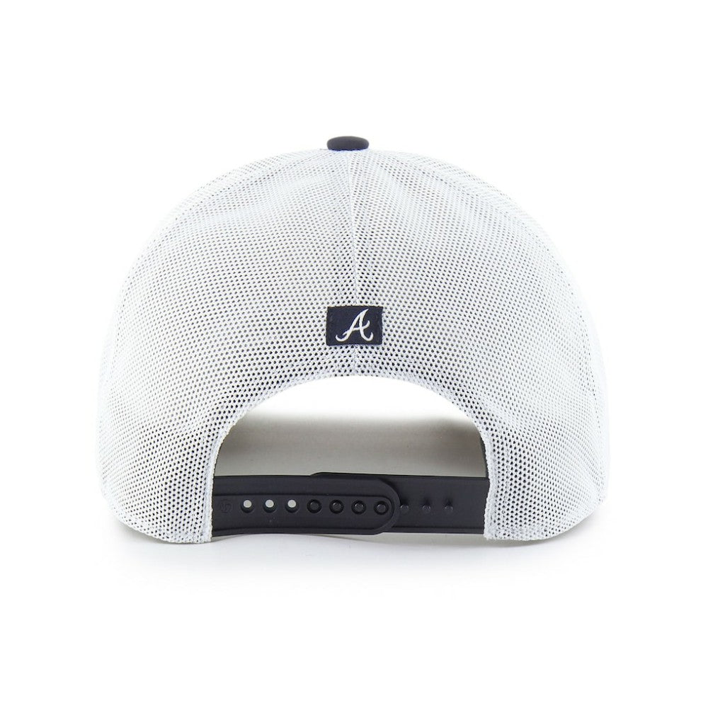 Navy/White Atlanta Braves '47 Fairway Trucker Adjustable Hat