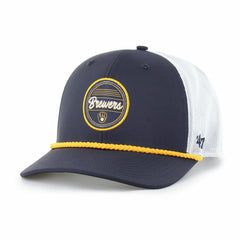 Navy/White Milwaukee Brewers '47 Fairway Trucker Adjustable Hat