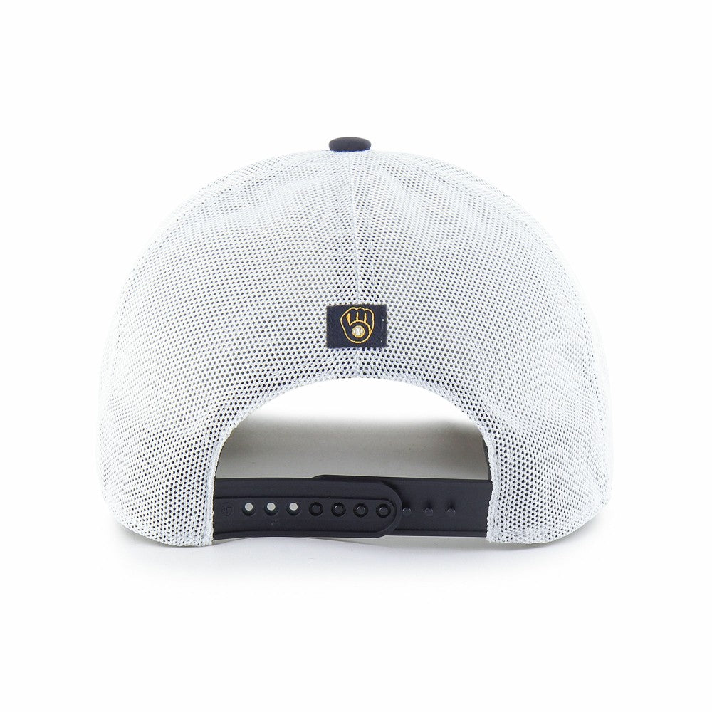Navy/White Milwaukee Brewers '47 Fairway Trucker Adjustable Hat