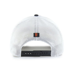 Black/White San Francisco Giants '47 Fairway Trucker Adjustable Hat