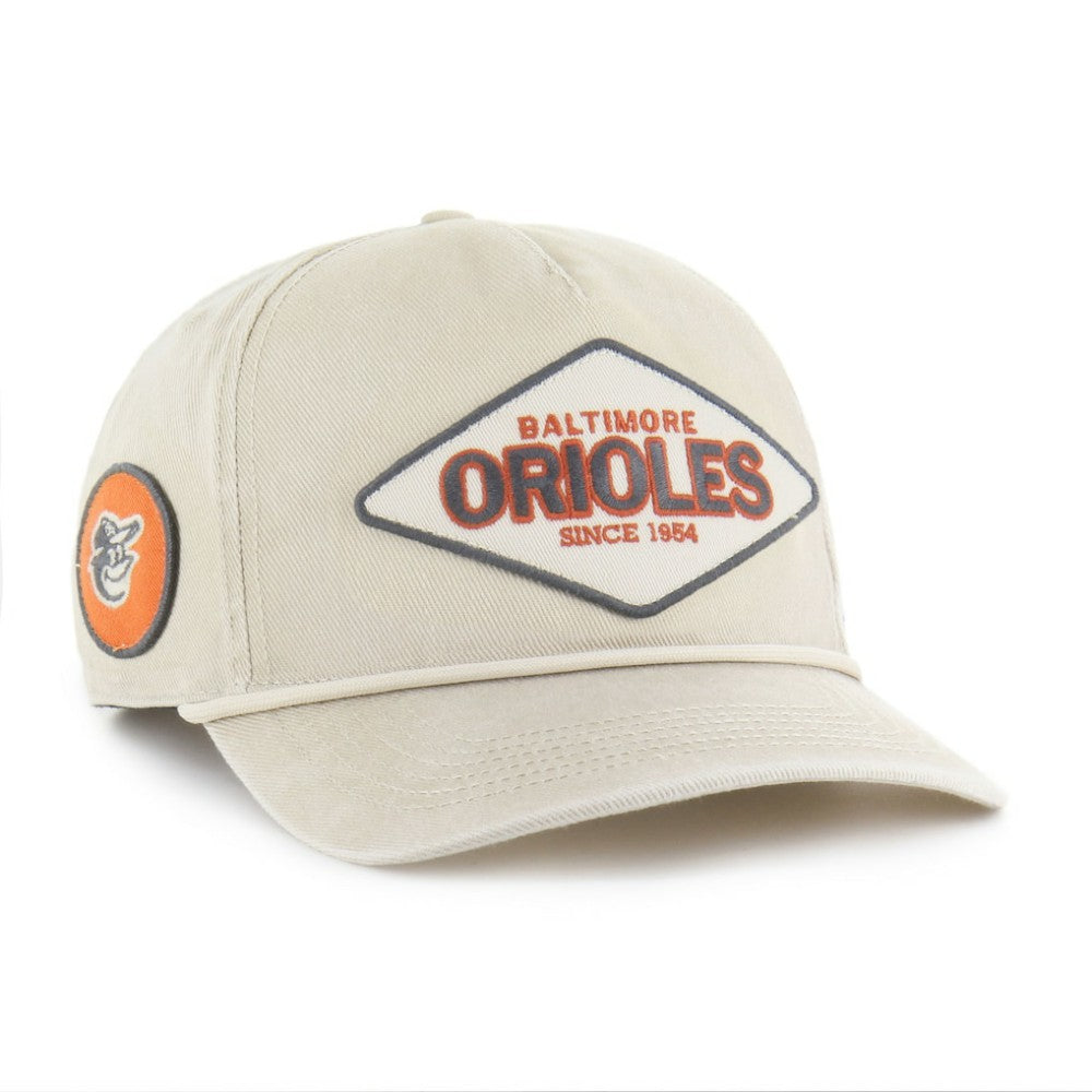 Khaki Baltimore Orioles '47 Cairn Hitch Adjustable Hat