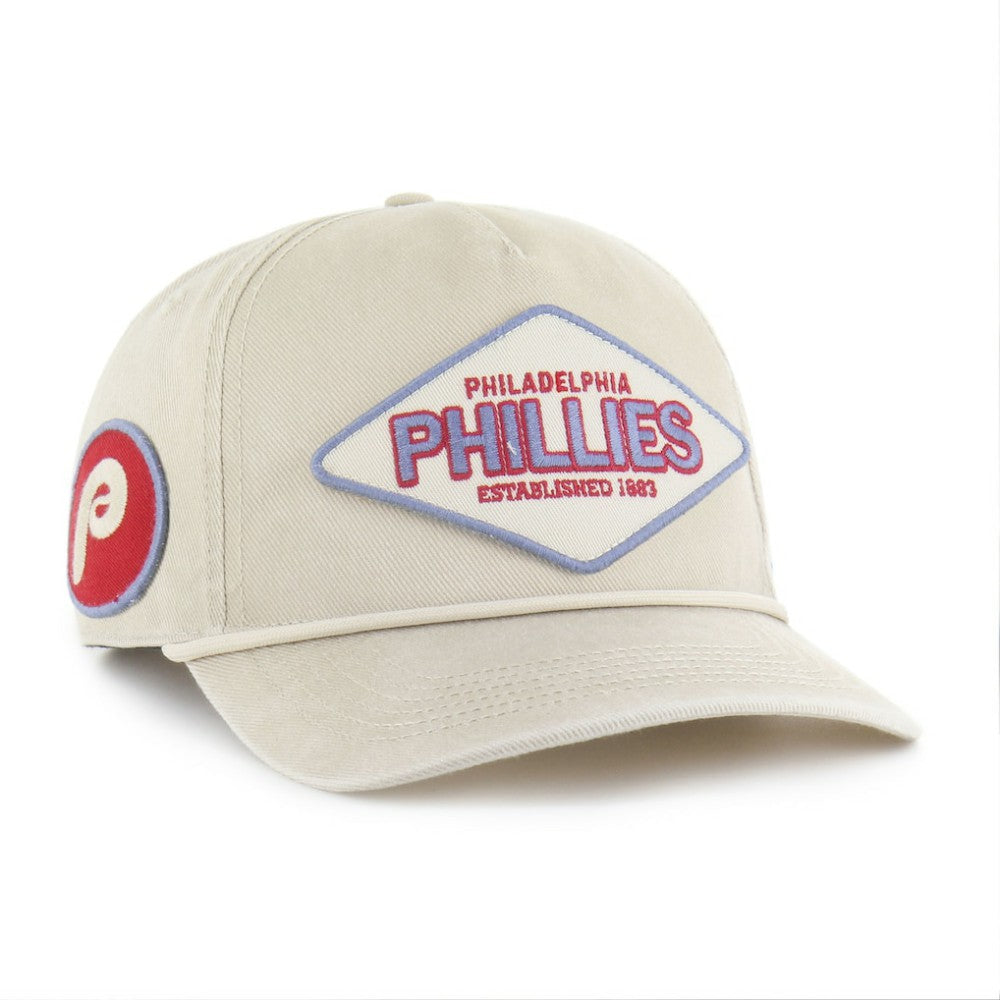 Khaki Philadelphia Phillies '47 Cairn Hitch Adjustable Hat