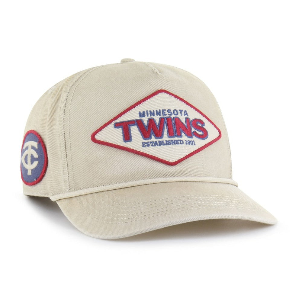 Khaki Minnesota Twins '47 Cairn Hitch Adjustable Hat