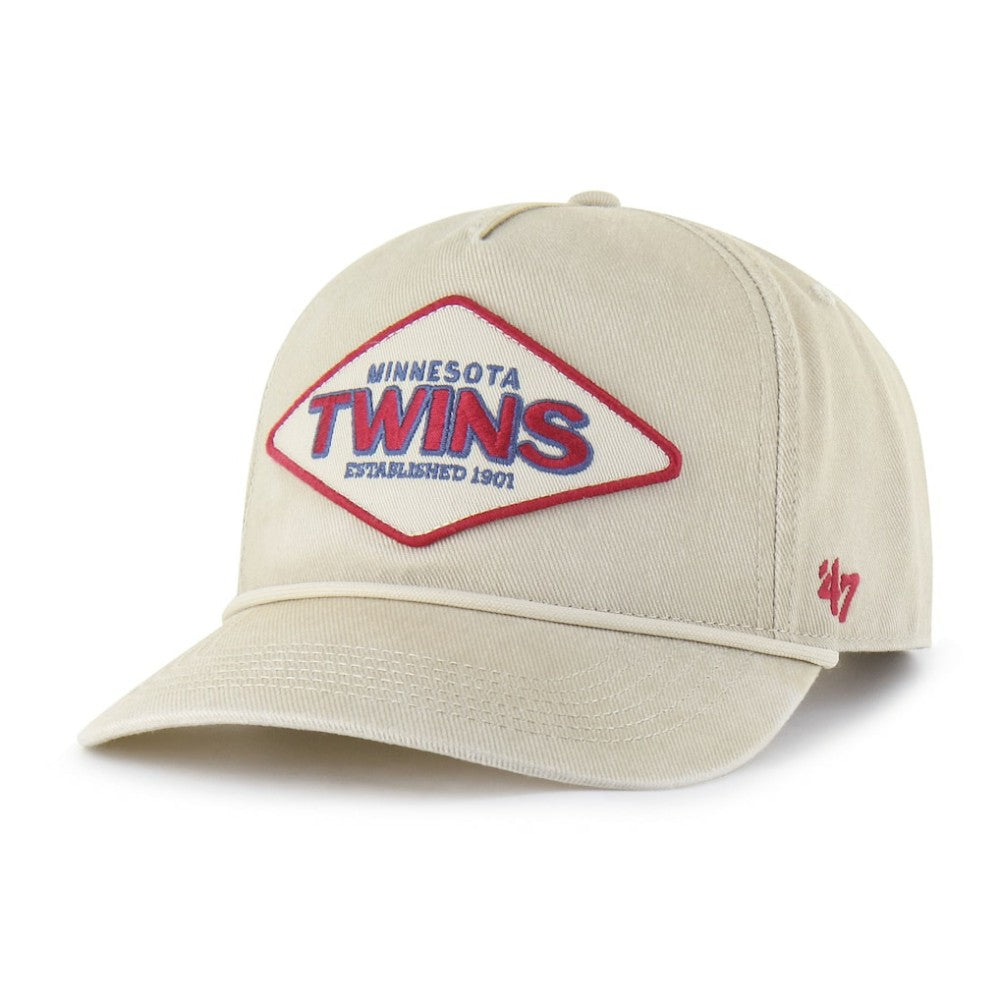 Khaki Minnesota Twins '47 Cairn Hitch Adjustable Hat