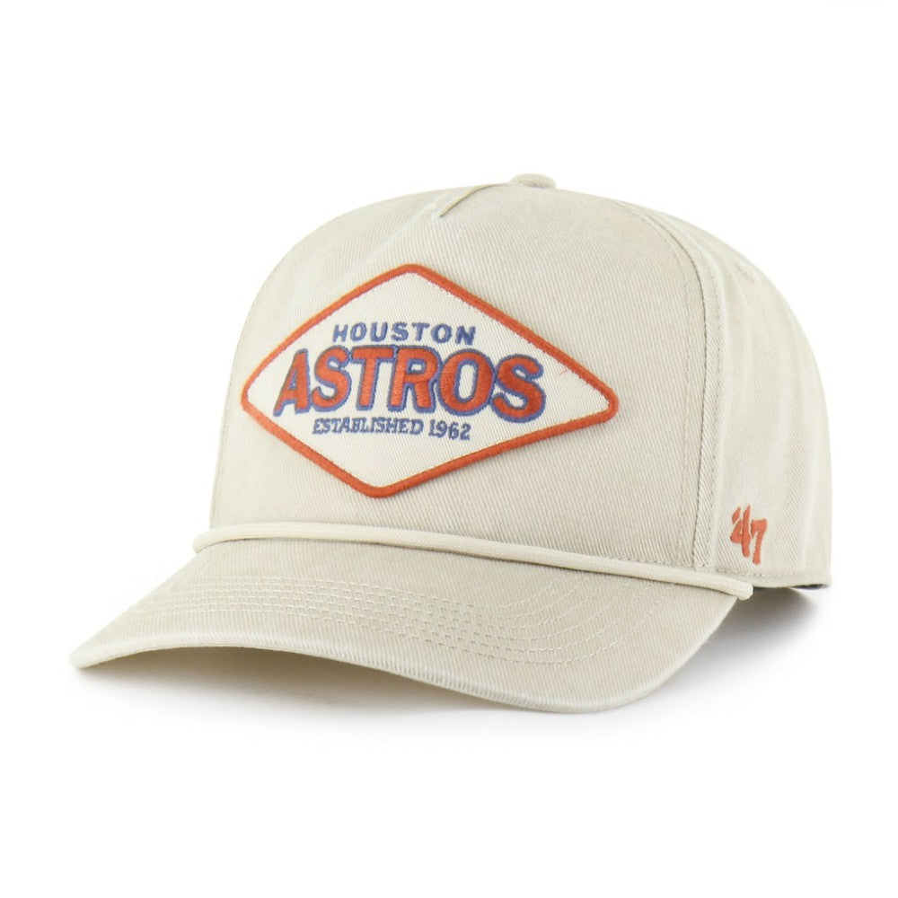 Khaki Houston Astros '47 Cairn Hitch Adjustable Hat