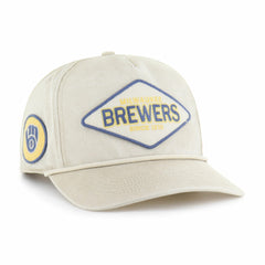 Khaki Milwaukee Brewers '47 Cairn Hitch Adjustable Hat