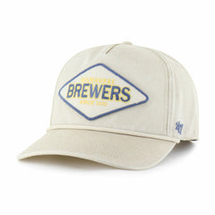 Khaki Milwaukee Brewers '47 Cairn Hitch Adjustable Hat