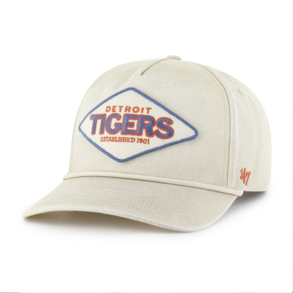 Khaki Detroit Tigers '47 Cairn Hitch Adjustable Hat