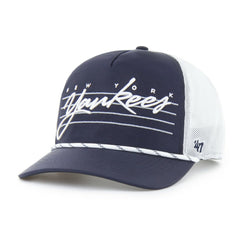 Navy New York Yankees '47 Brrr Downburst Mesh Hitch Adjustable Hat
