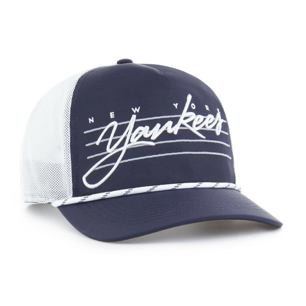 Navy New York Yankees '47 Brrr Downburst Mesh Hitch Adjustable Hat