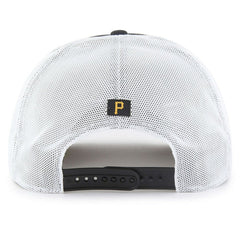 Black Pittsburgh Pirates '47 Brrr Downburst Mesh Hitch Adjustable Hat