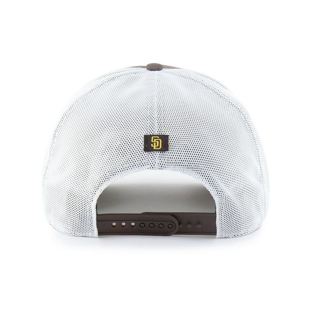 Brown San Diego Padres '47 Brrr Downburst Mesh Hitch Adjustable Hat