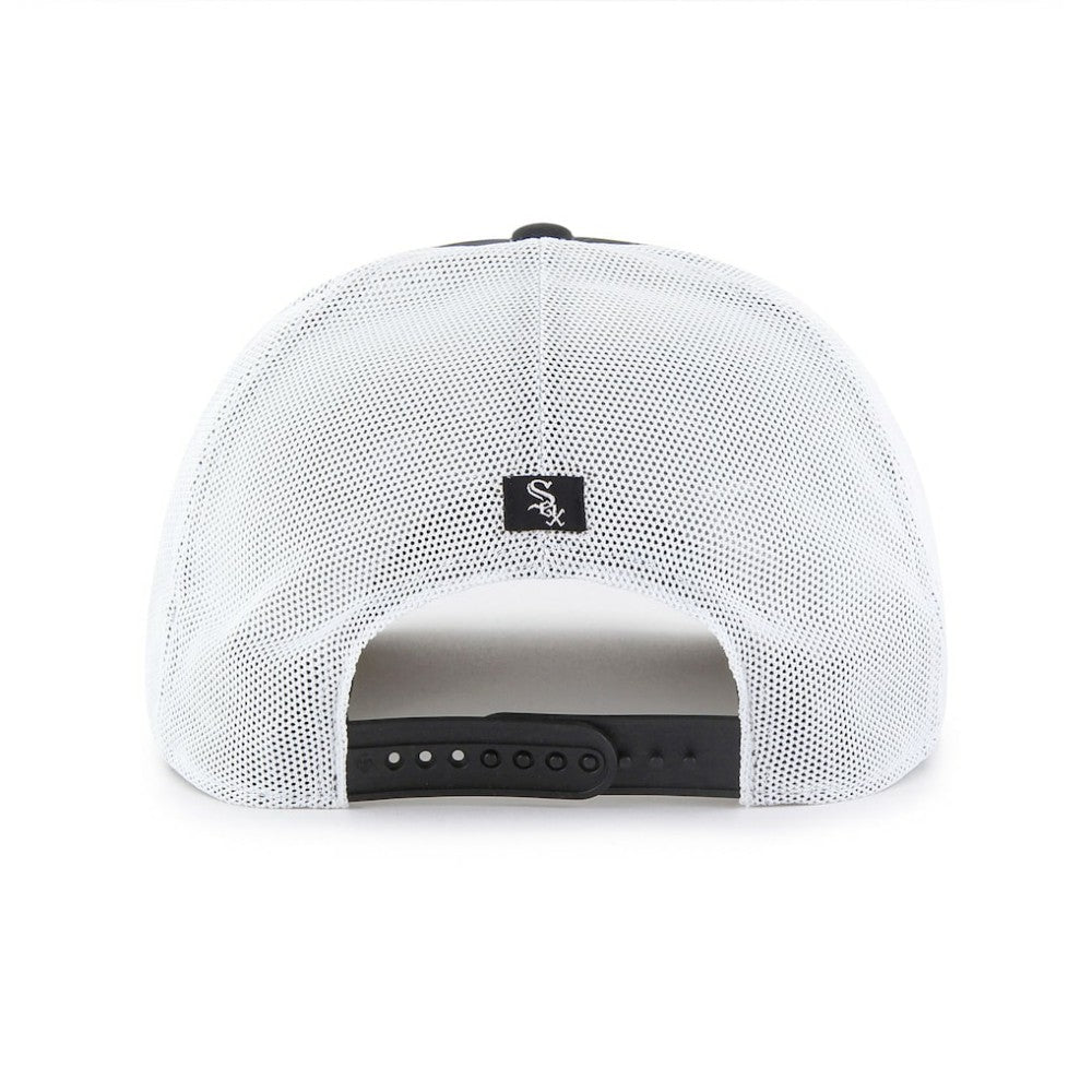 Black Chicago White Sox '47 Brrr Downburst Mesh Hitch Adjustable Hat