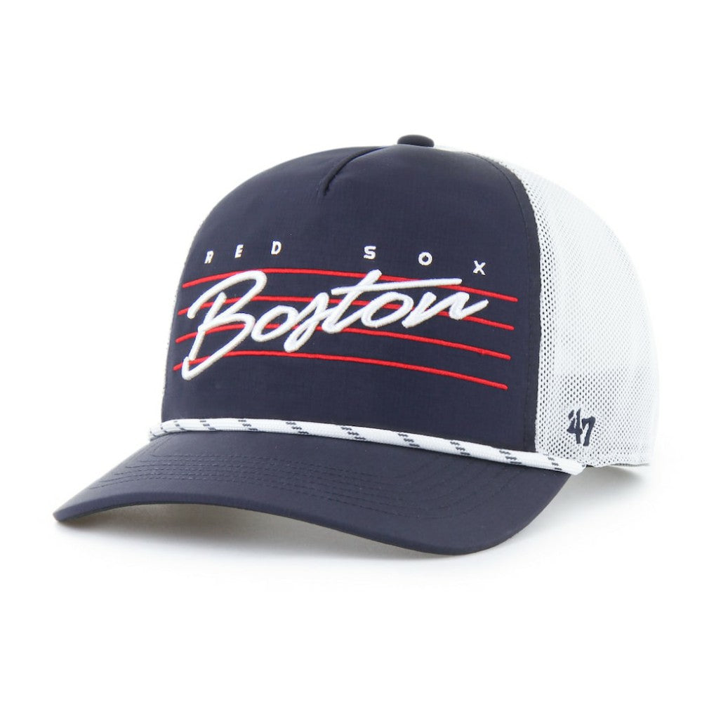 Navy Boston Red Sox '47 Brrr Downburst Mesh Hitch Adjustable Hat