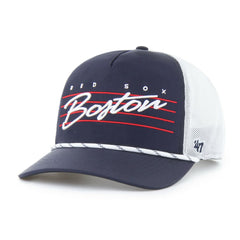 Navy Boston Red Sox '47 Brrr Downburst Mesh Hitch Adjustable Hat