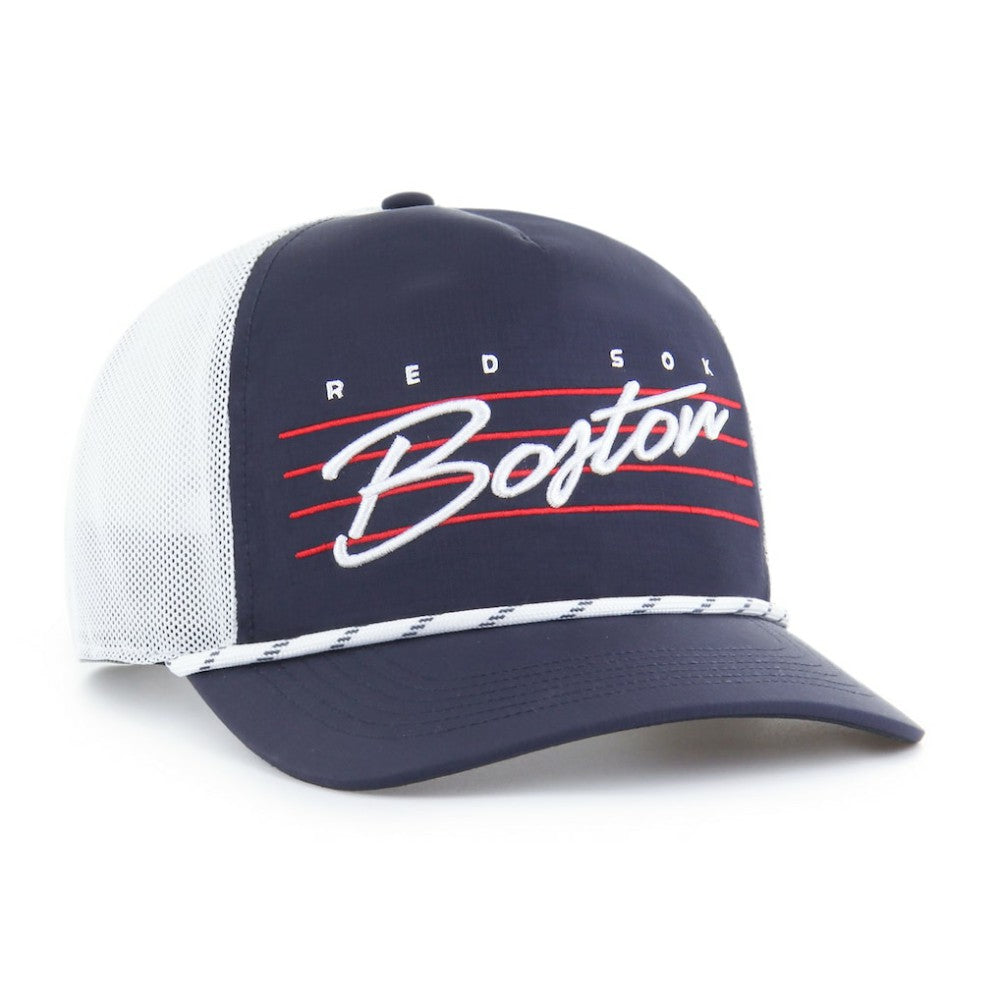Navy Boston Red Sox '47 Brrr Downburst Mesh Hitch Adjustable Hat