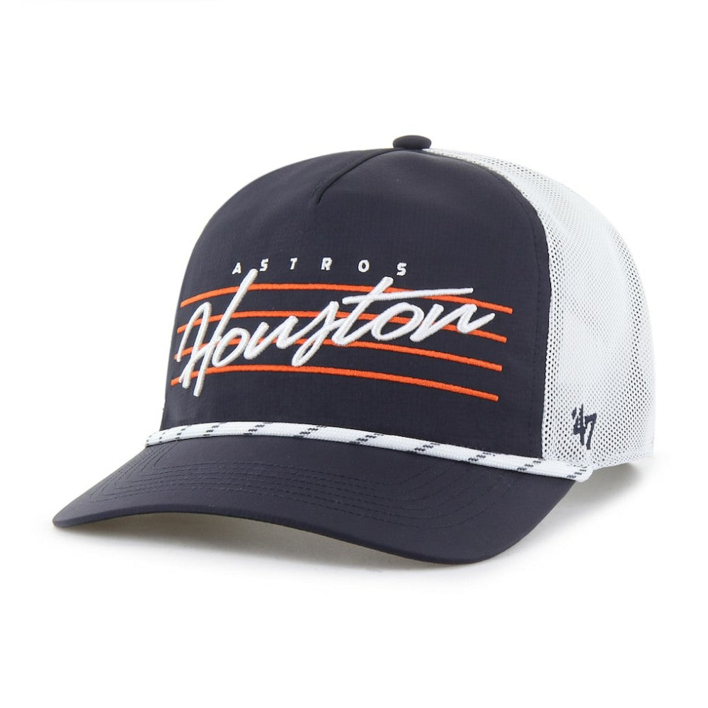 Navy Houston Astros '47 Brrr Downburst Mesh Hitch Adjustable Hat