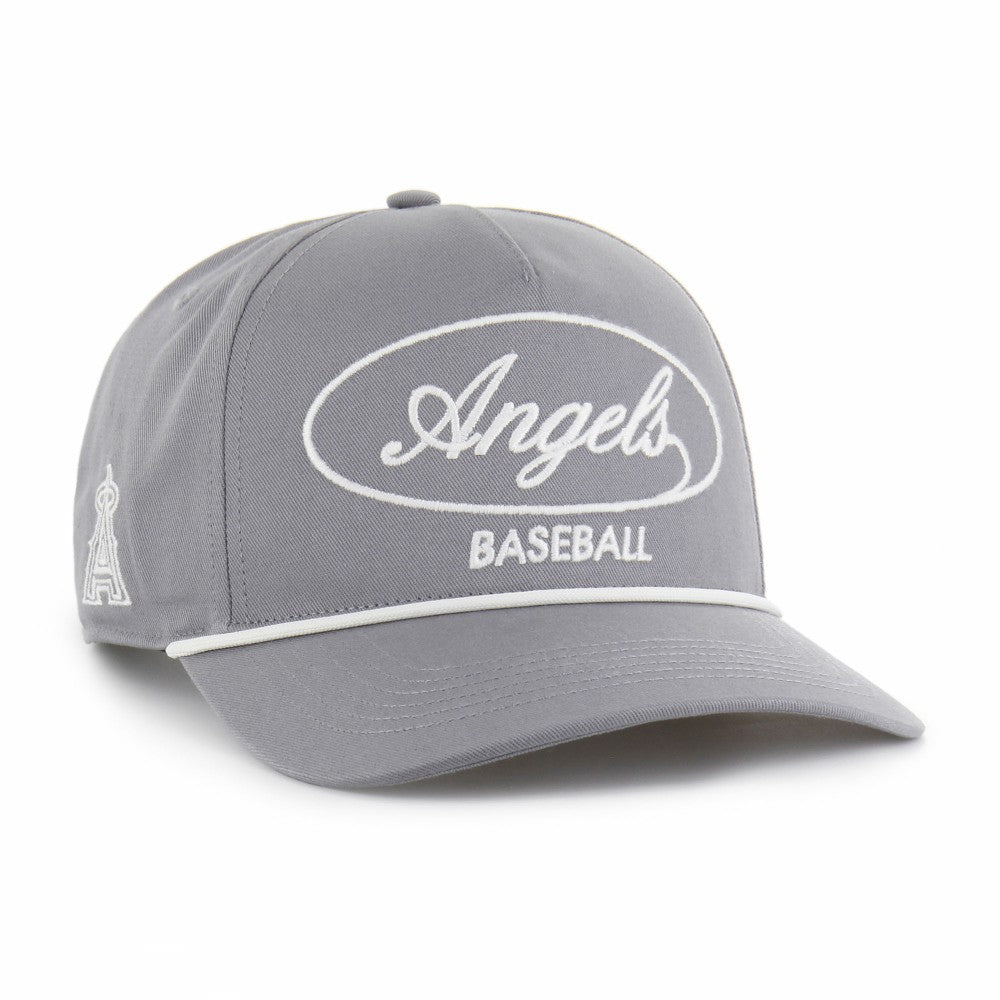 Gray Los Angeles Angels '47 Foundational Hitch Adjustable Hat