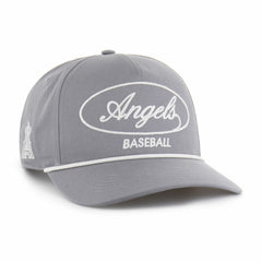 Gray Los Angeles Angels '47 Foundational Hitch Adjustable Hat