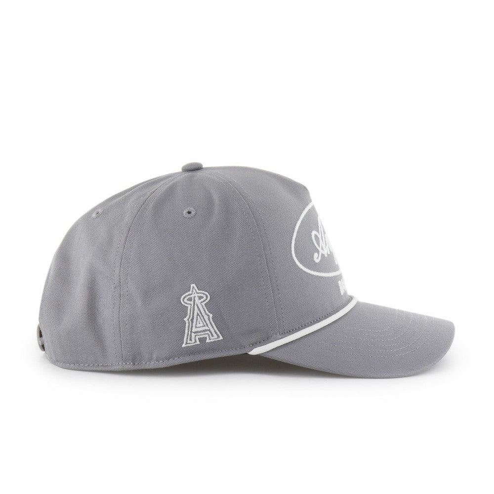 Gray Los Angeles Angels '47 Foundational Hitch Adjustable Hat
