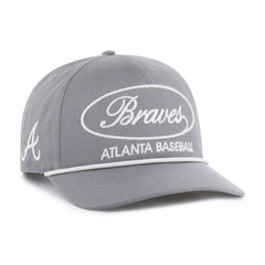 Gray Atlanta Braves '47 Foundational Hitch Adjustable Hat