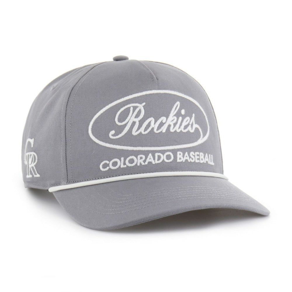Gray Colorado Rockies '47 Foundational Hitch Adjustable Hat
