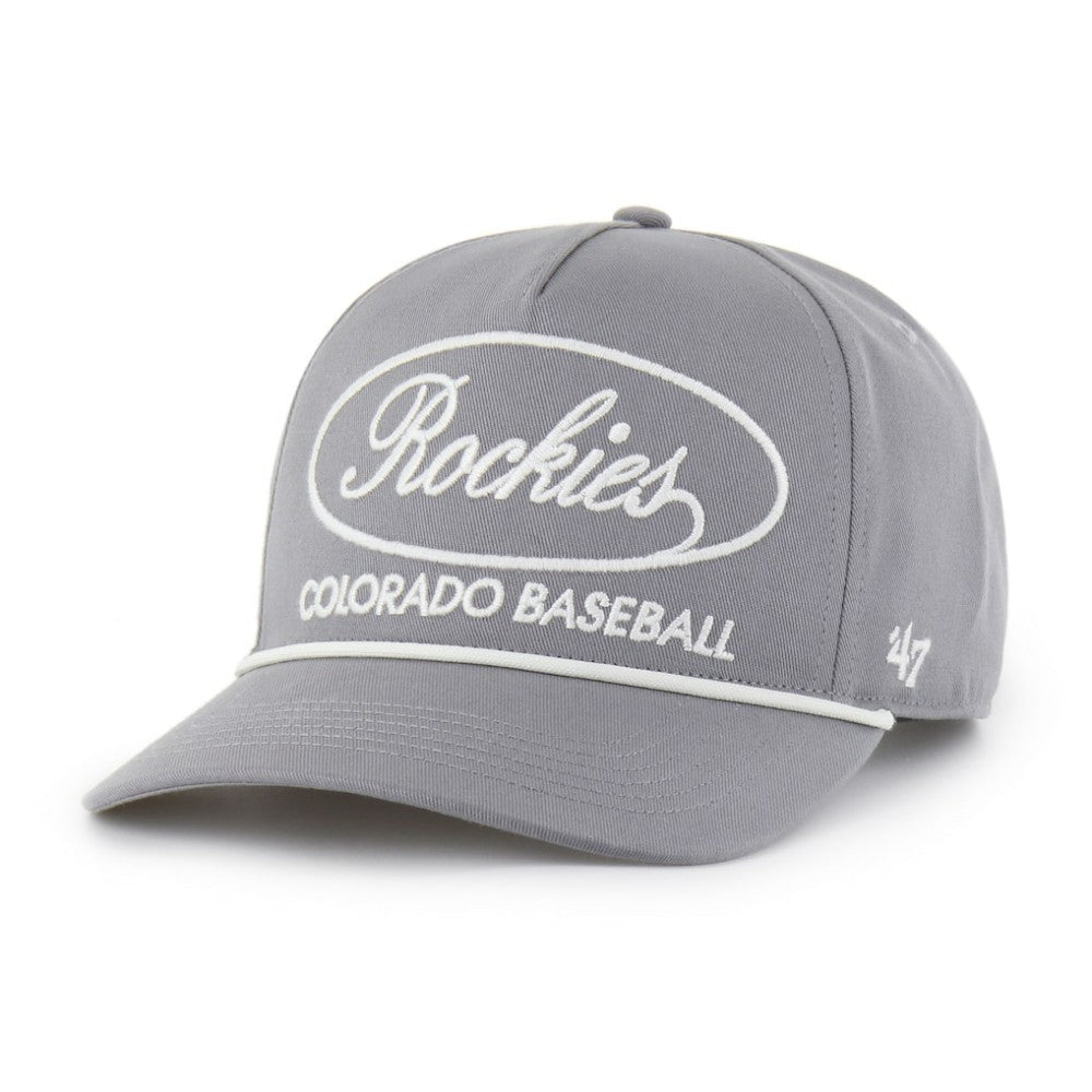 Gray Colorado Rockies '47 Foundational Hitch Adjustable Hat