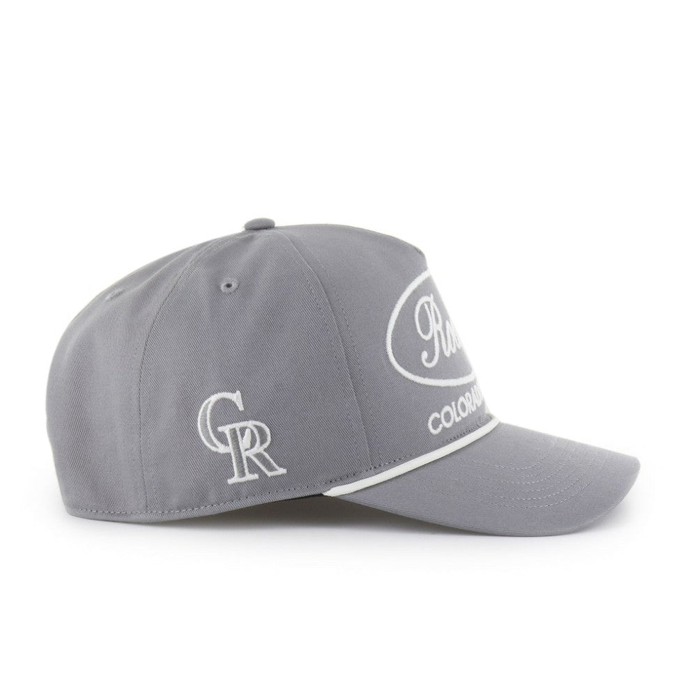 Gray Colorado Rockies '47 Foundational Hitch Adjustable Hat