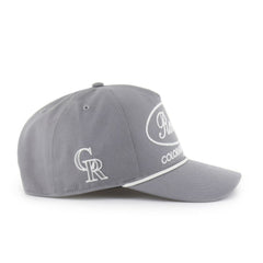 Gray Colorado Rockies '47 Foundational Hitch Adjustable Hat