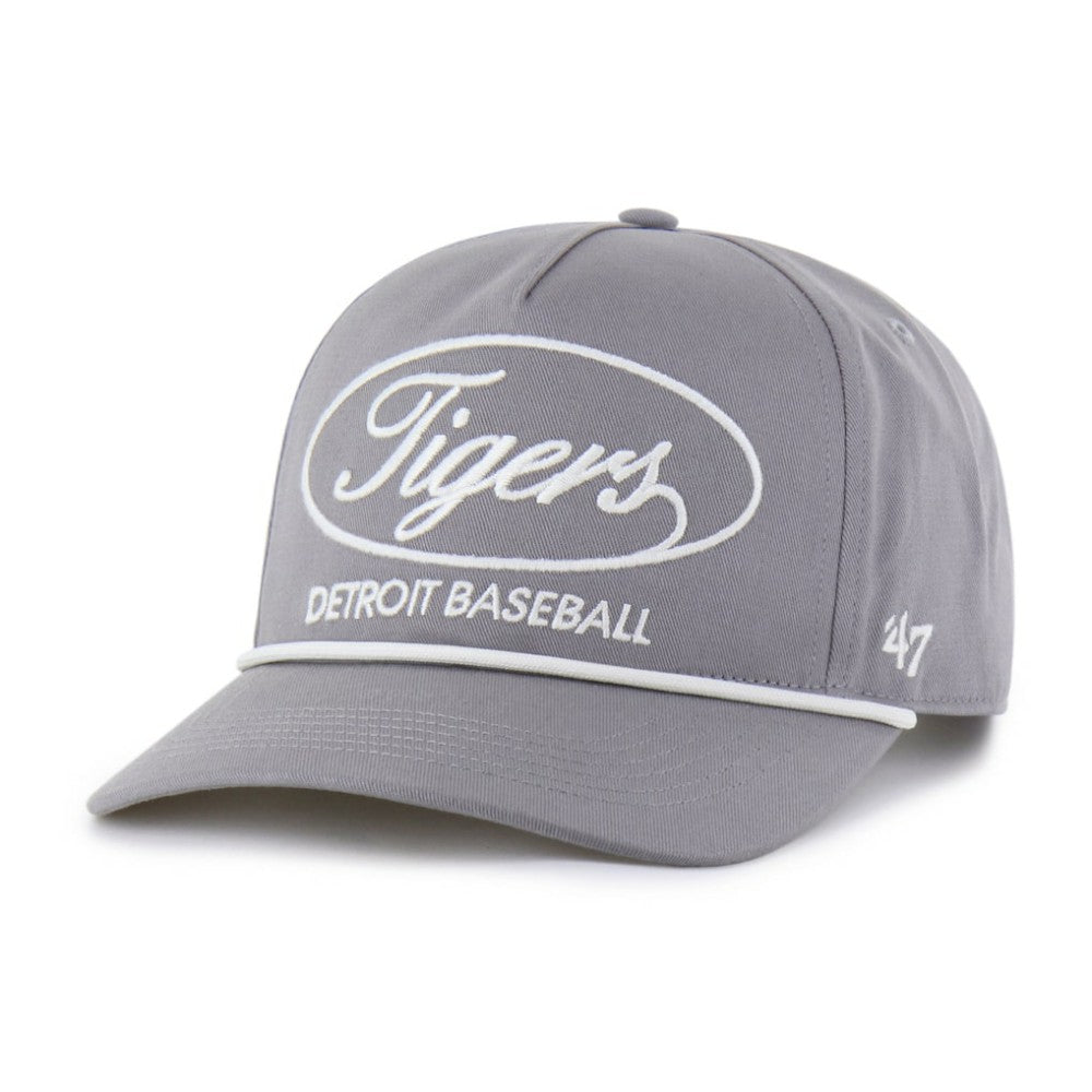 Gray Detroit Tigers '47 Foundational Hitch Adjustable Hat