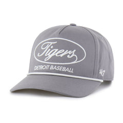 Gray Detroit Tigers '47 Foundational Hitch Adjustable Hat