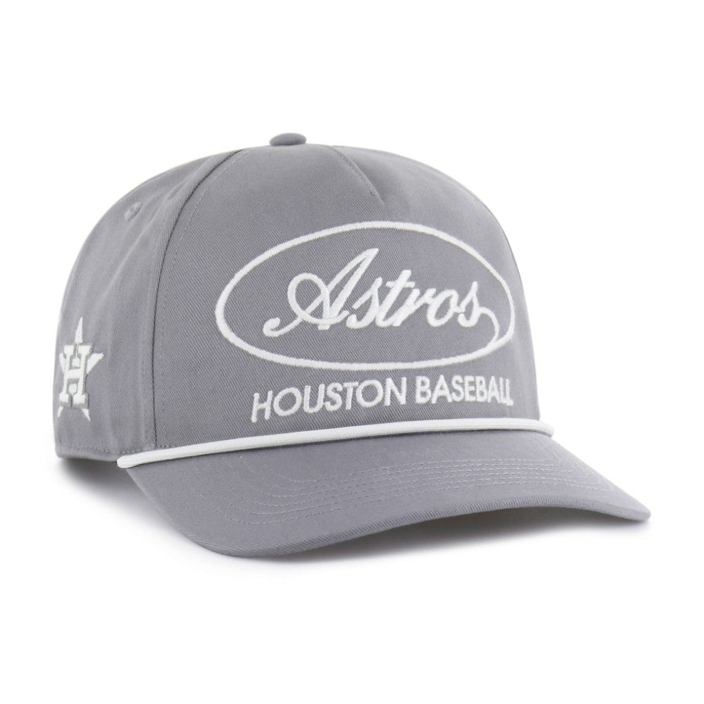 Gray Houston Astros '47 Foundational Hitch Adjustable Hat