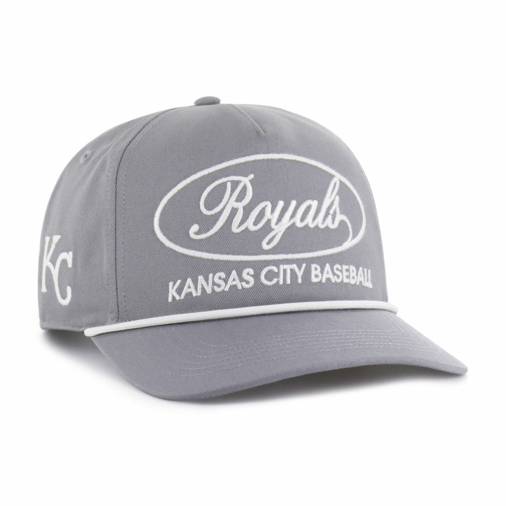 Gray Kansas City Royals '47 Foundational Hitch Adjustable Hat