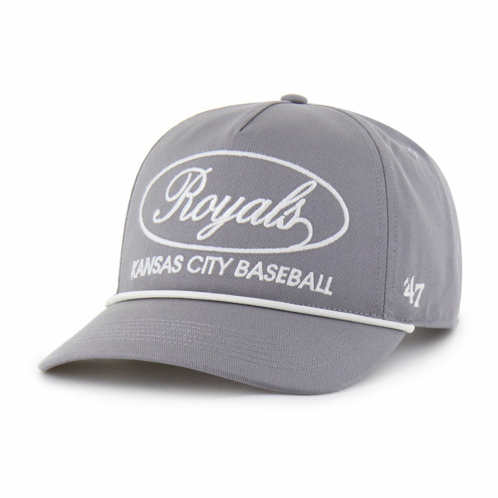 Gray Kansas City Royals '47 Foundational Hitch Adjustable Hat