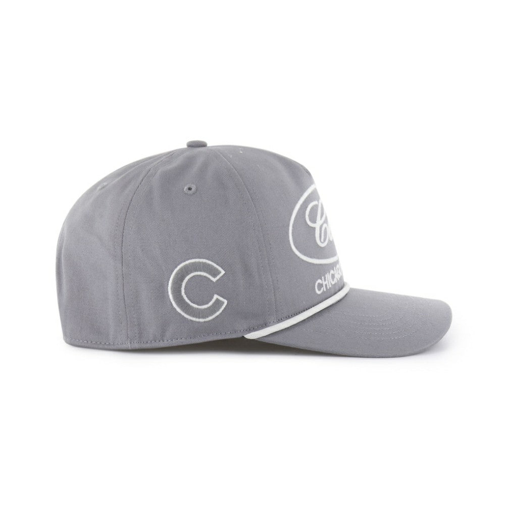 Gray Chicago Cubs '47 Foundational Hitch Adjustable Hat