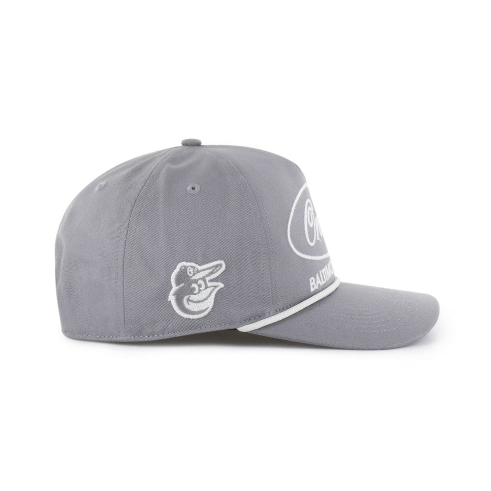 Gray Baltimore Orioles '47 Foundational Hitch Adjustable Hat