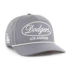 Gray Los Angeles Dodgers '47 Foundational Hitch Adjustable Hat