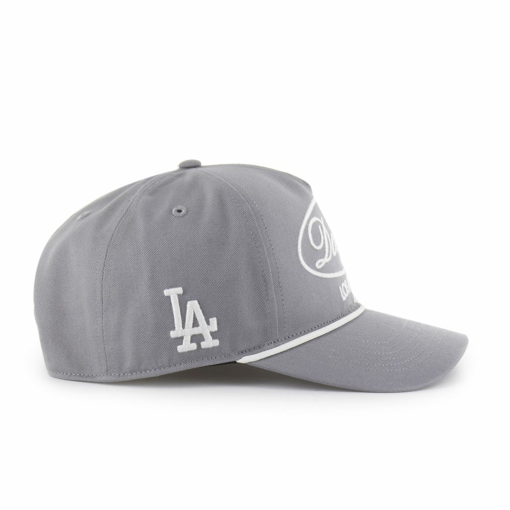 Gray Los Angeles Dodgers '47 Foundational Hitch Adjustable Hat