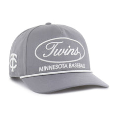 Gray Minnesota Twins '47 Foundational Hitch Adjustable Hat