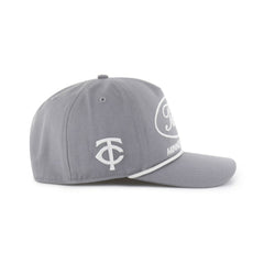 Gray Minnesota Twins '47 Foundational Hitch Adjustable Hat