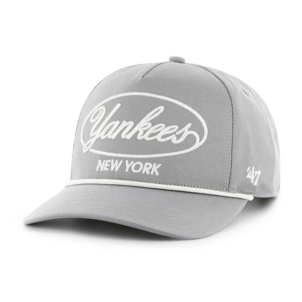 Gray New York Yankees '47 Foundational Hitch Adjustable Hat