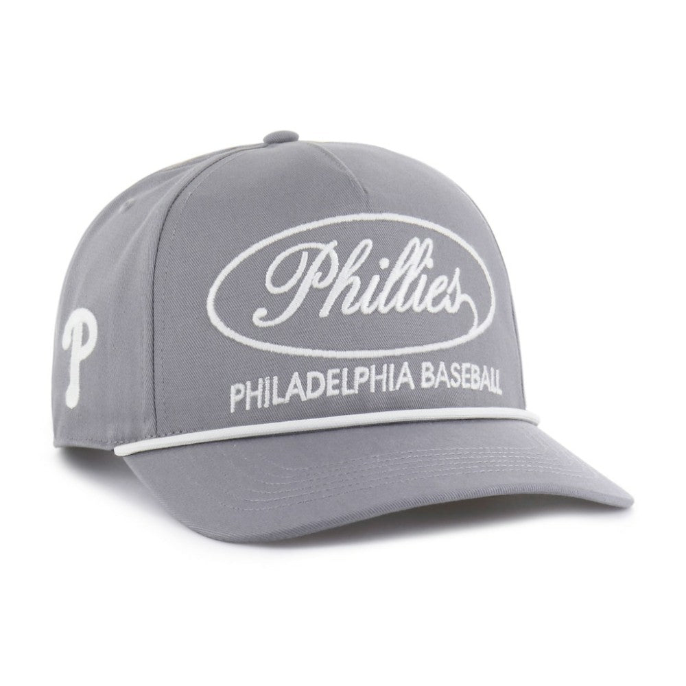 Gray Philadelphia Phillies '47 Foundational Hitch Adjustable Hat