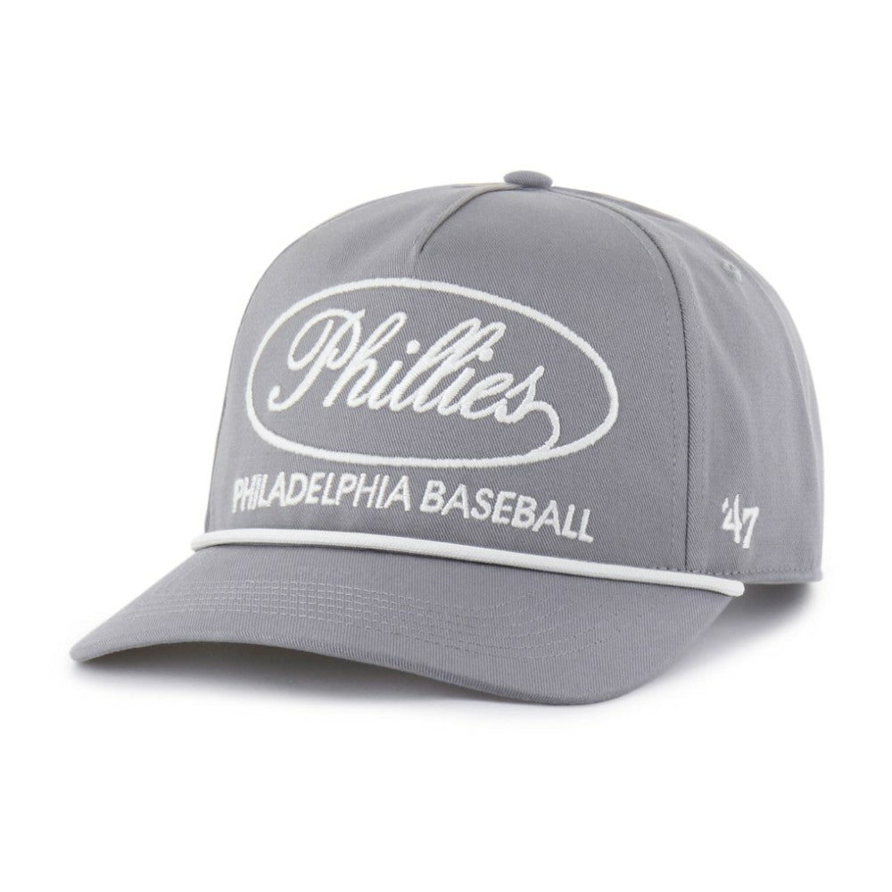 Gray Philadelphia Phillies '47 Foundational Hitch Adjustable Hat
