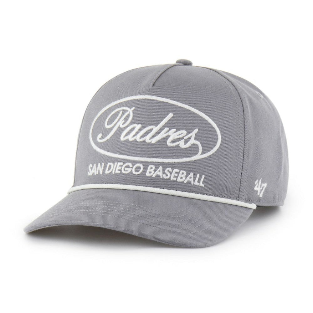 Gray San Diego Padres '47 Foundational Hitch Adjustable Hat