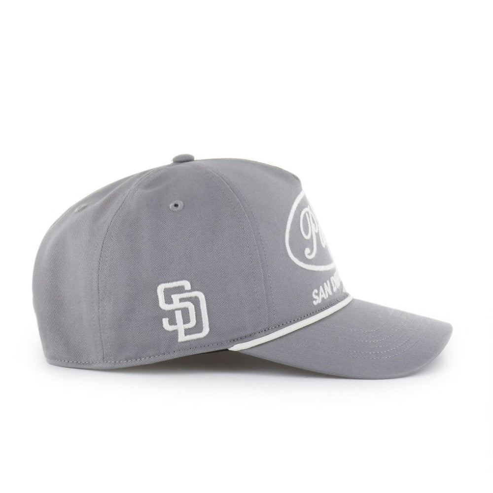 Gray San Diego Padres '47 Foundational Hitch Adjustable Hat