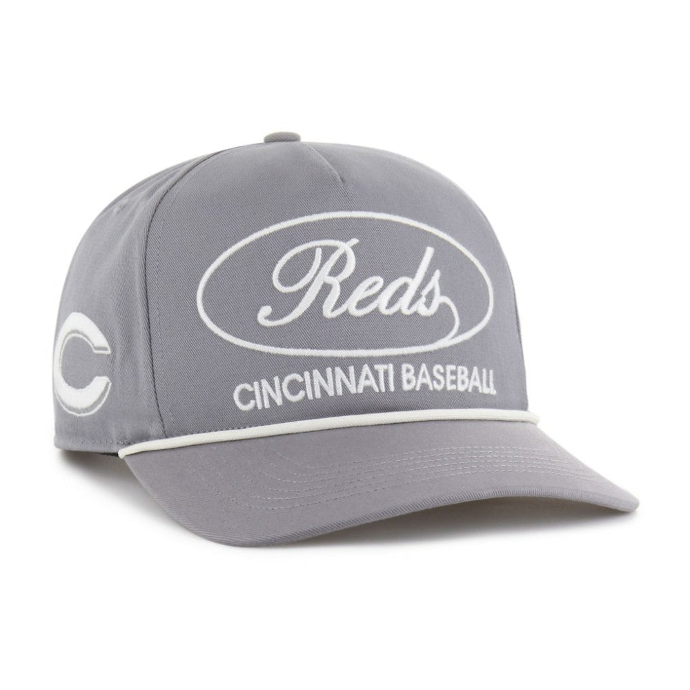 Gray Cincinnati Reds '47 Foundational Hitch Adjustable Hat