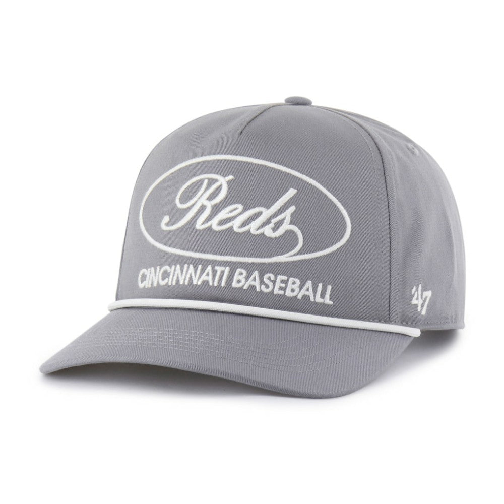 Gray Cincinnati Reds '47 Foundational Hitch Adjustable Hat