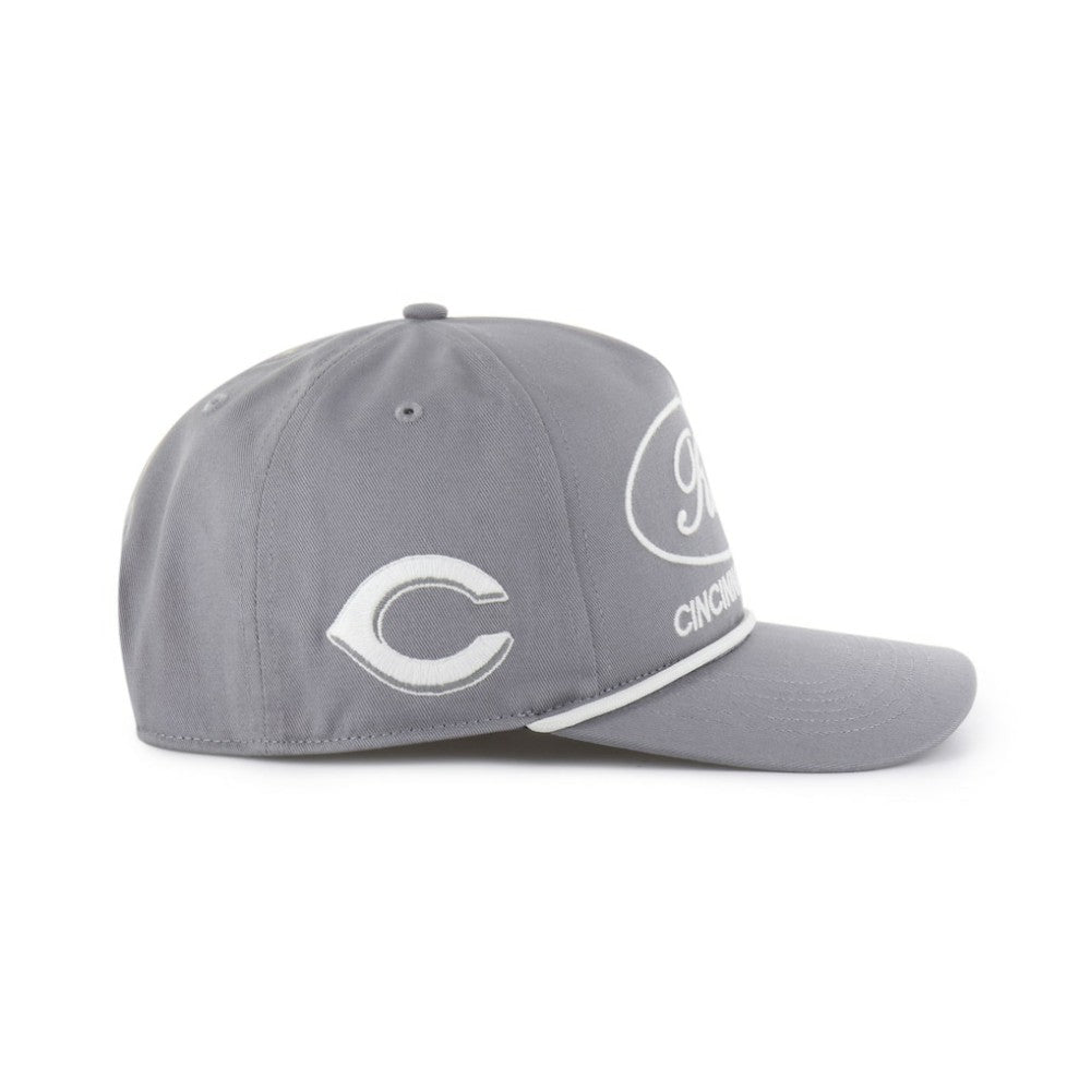 Gray Cincinnati Reds '47 Foundational Hitch Adjustable Hat