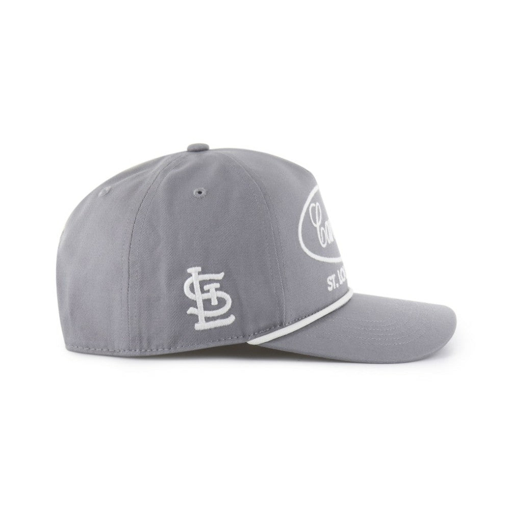 Gray St. Louis Cardinals '47 Foundational Hitch Adjustable Hat