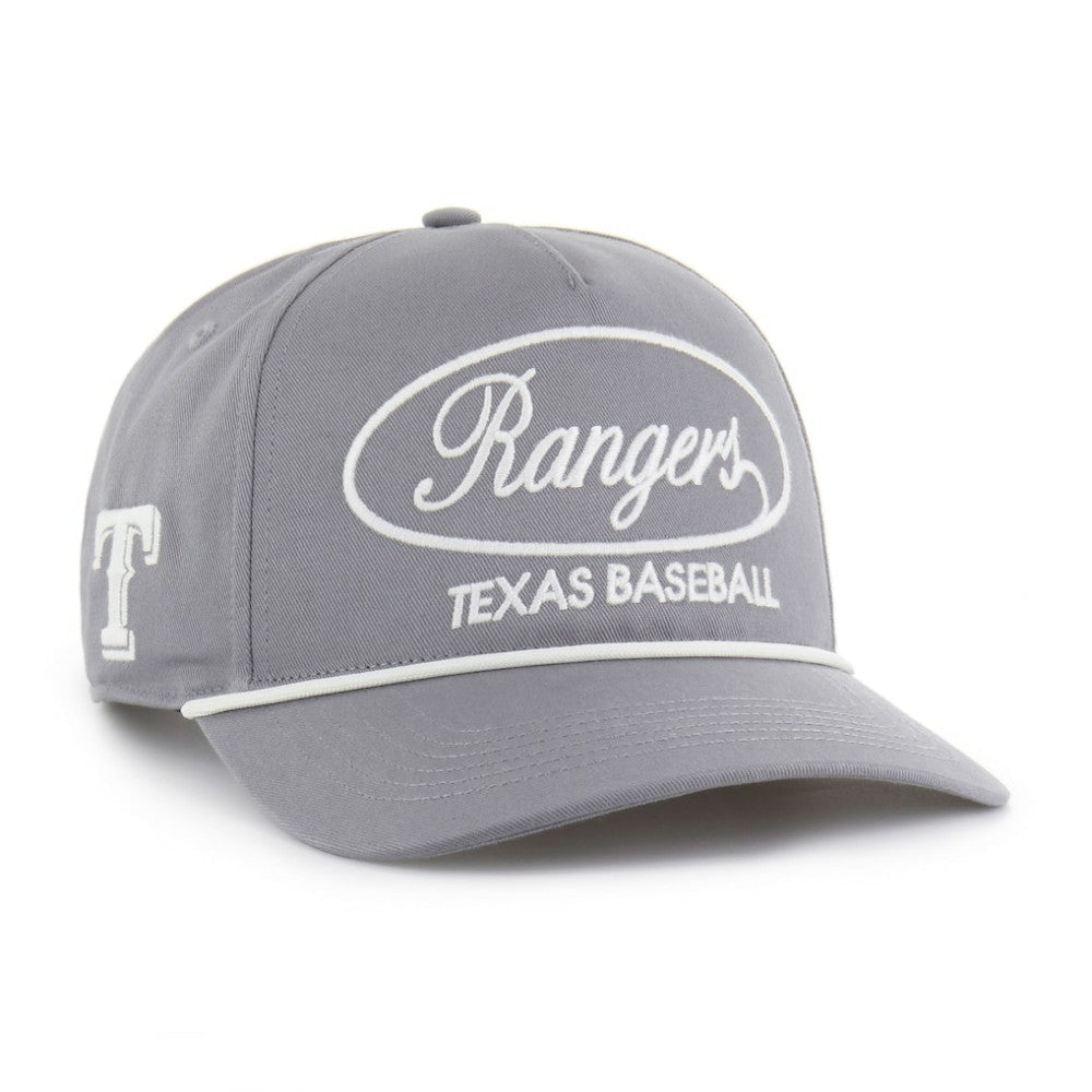 Gray Texas Rangers '47 Foundational Hitch Adjustable Hat